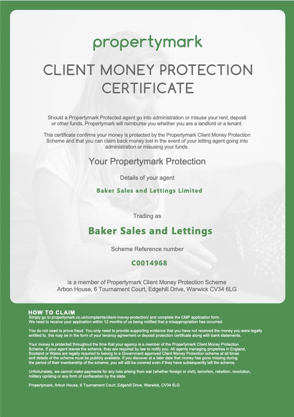 Propertymark CMP Security Certificate