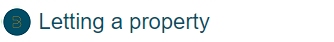 letting a property